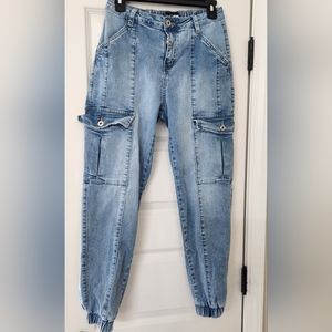 COPY - Cargo Joggers w/Zipper.  Fashion Nova..Never Worn. Super Cute